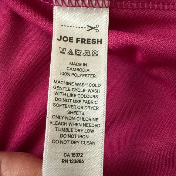 Joe Fresh Raspberry Maxi Dress US XL - Picture 3 of 3